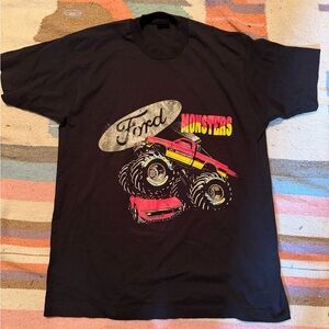 Screen Stars FORD MONSTER TRUCK BIG FOOT 4X4 XL T-Shirt Single Stitch USA